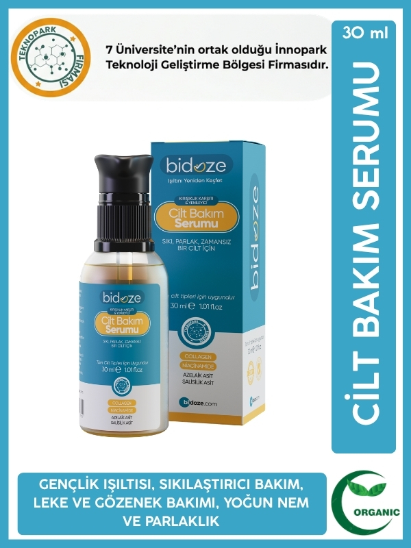 Bidoze Cilt Bakım Serumu 30 Ml